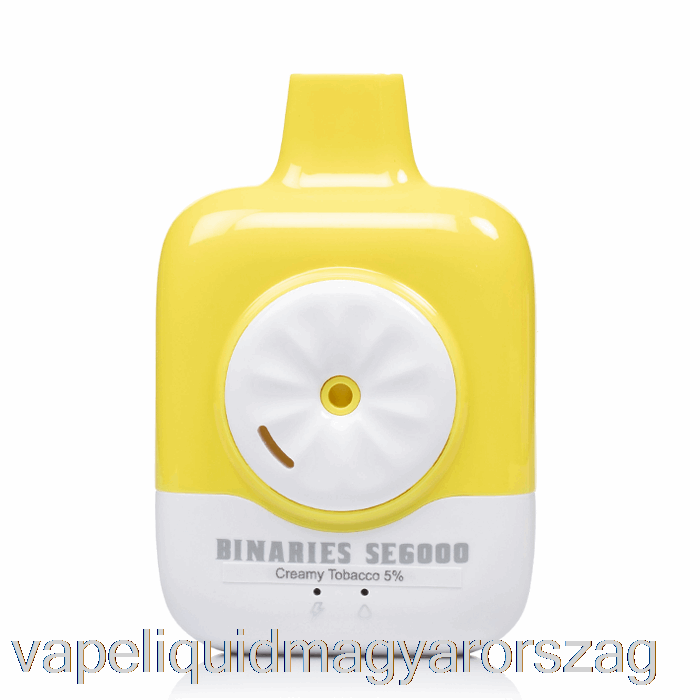 Horizon Binárisok Se6000 Eldobható Krémes Tobacco Vape Folyadék
